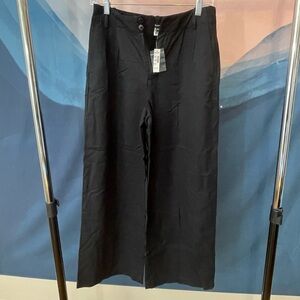 Madewell Harlow Wide Leg Black Pants